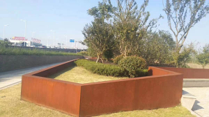 长顺耐候钢挡土墙